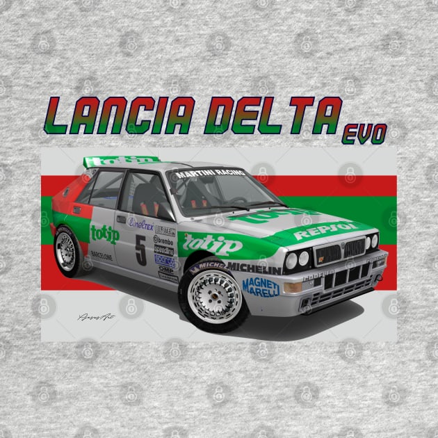 Lancia Delta EVO GrpA by PjesusArt